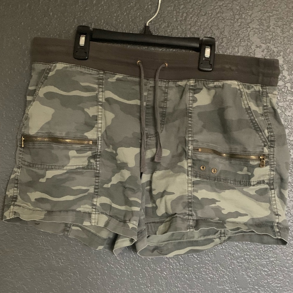 Green Camo Shorts